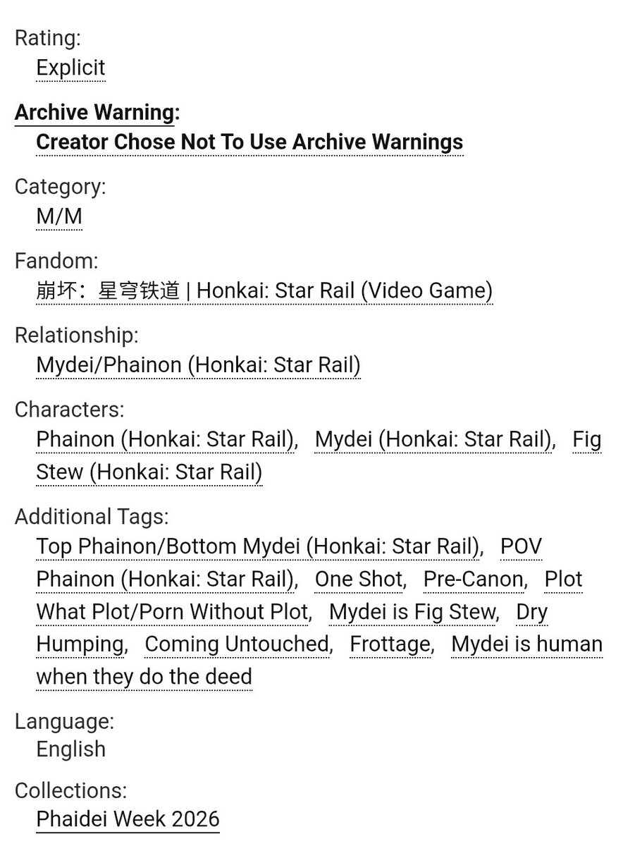 Loving_Healer's tweet photo. Sorry, everyone. Rent-a-Phainon chapter will be late again because I decided to join #PhaideiWeek last minute 😭 I hope you enjoy my late entry nonetheless 🥹

☀ #Phaidei 
☀ Explicit
☀ Day 2: Frotting + Day 4: Chimera/Pets
☀ Pre-Canon Timeline
☀ Link below 🫶 https://t.co/QlvbTNvdPG
