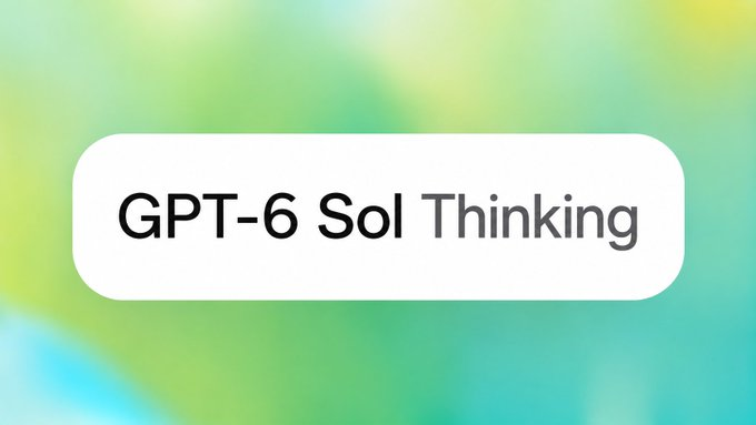 Priyannkaaaa's tweet photo. GPT-6 Sol Is Probably Coming Very Soon 🛰️

>Astra is basically the base model — OpenAI now does RL/post-training from here
>Expect GPT-6 Sol to be better, cheaper, and likely the uncapped model for Plus-tier users
>BTW: Astra on "low" reasoning effort is already far better than GPT-5.6 Sol on "max"
>That gap alone tells you how big this generational jump really is

Sol might end up being the model most people actually use day to day.
