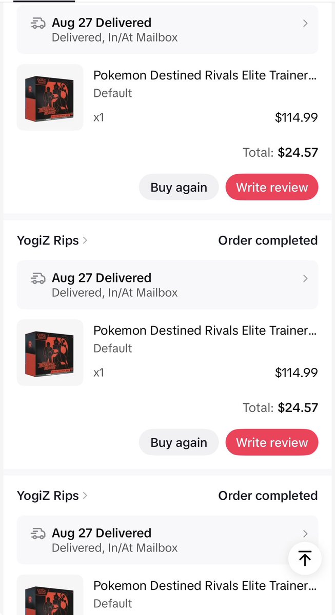 NoKapRips's tweet photo. TikTok Method is Back!

Best Bang for ur buck is using redemption coupons to score Destined Rival ETB’s $100 off from the TikTok SHOP!

U can redeem one $100 Coupon per day. They recently added AMAZON GIFT CARD redemptions as well. 

Use Link Below to get started👍🏽 https://t.co/7gMFbqtP0Y