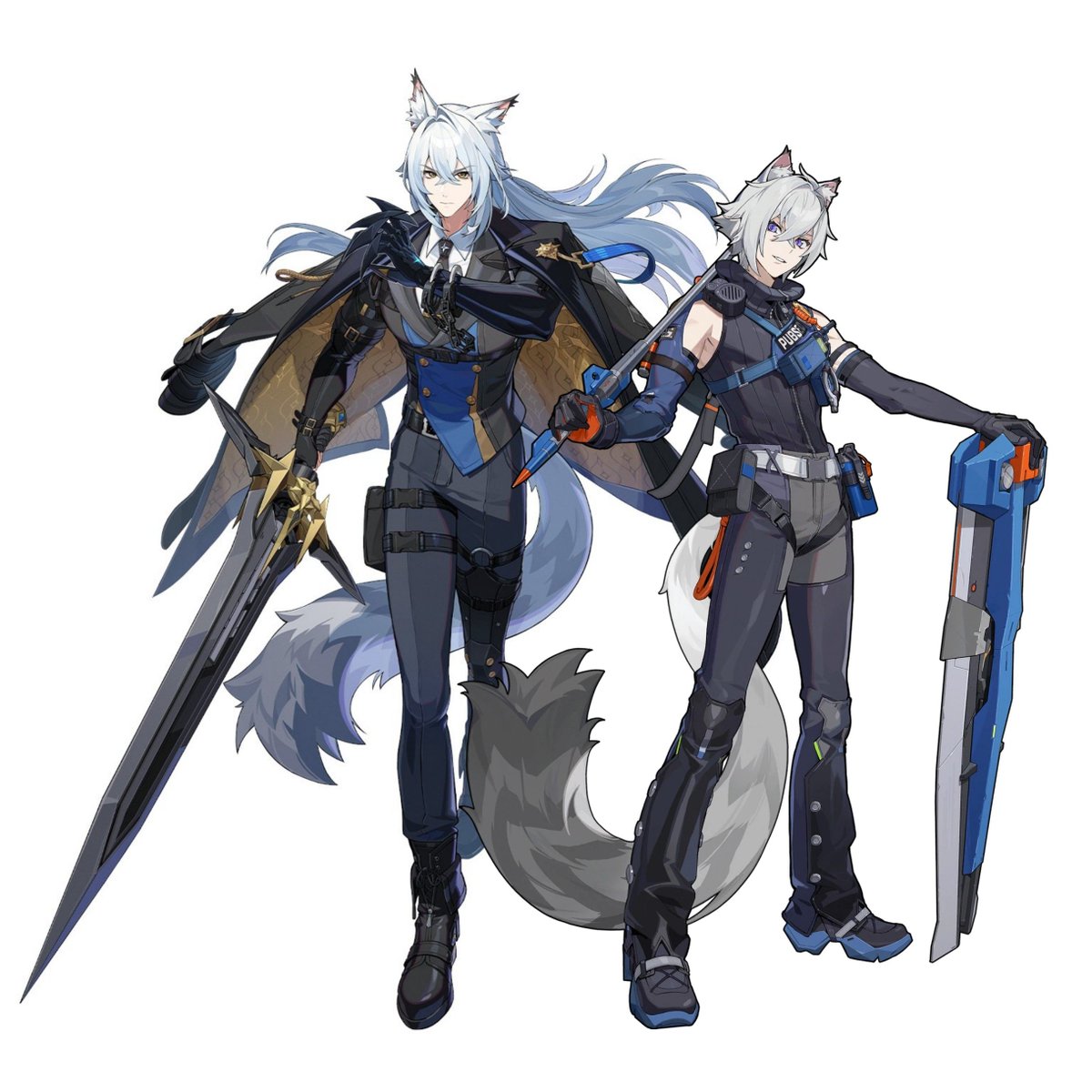 ZenlessWorld's tweet photo. The Lowell siblings are finally playable https://t.co/745jBlOewe
