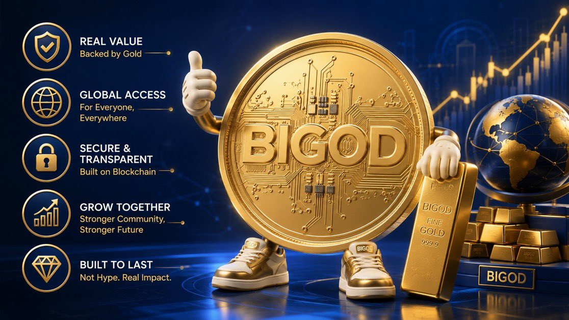 Mayorfae_'s tweet photo. One of the things I value most about blockchain isn’t just the price charts.

It’s the visibility.
Transactions, wallet activity, token movements and liquidity can be tracked on-chain without having to rely entirely on someone’s report. That level of transparency matters even more when you’re dealing with real-world assets.

For something like @BiGODToken, where gold-backed value is part of the bigger picture, being able to verify and follow ecosystem activity adds another layer of confidence.

The future of finance shouldn’t just be digital, it  should be open, trackable and accessible.

That’s where blockchain really starts to make sense to me.

#BIGOD #RWA