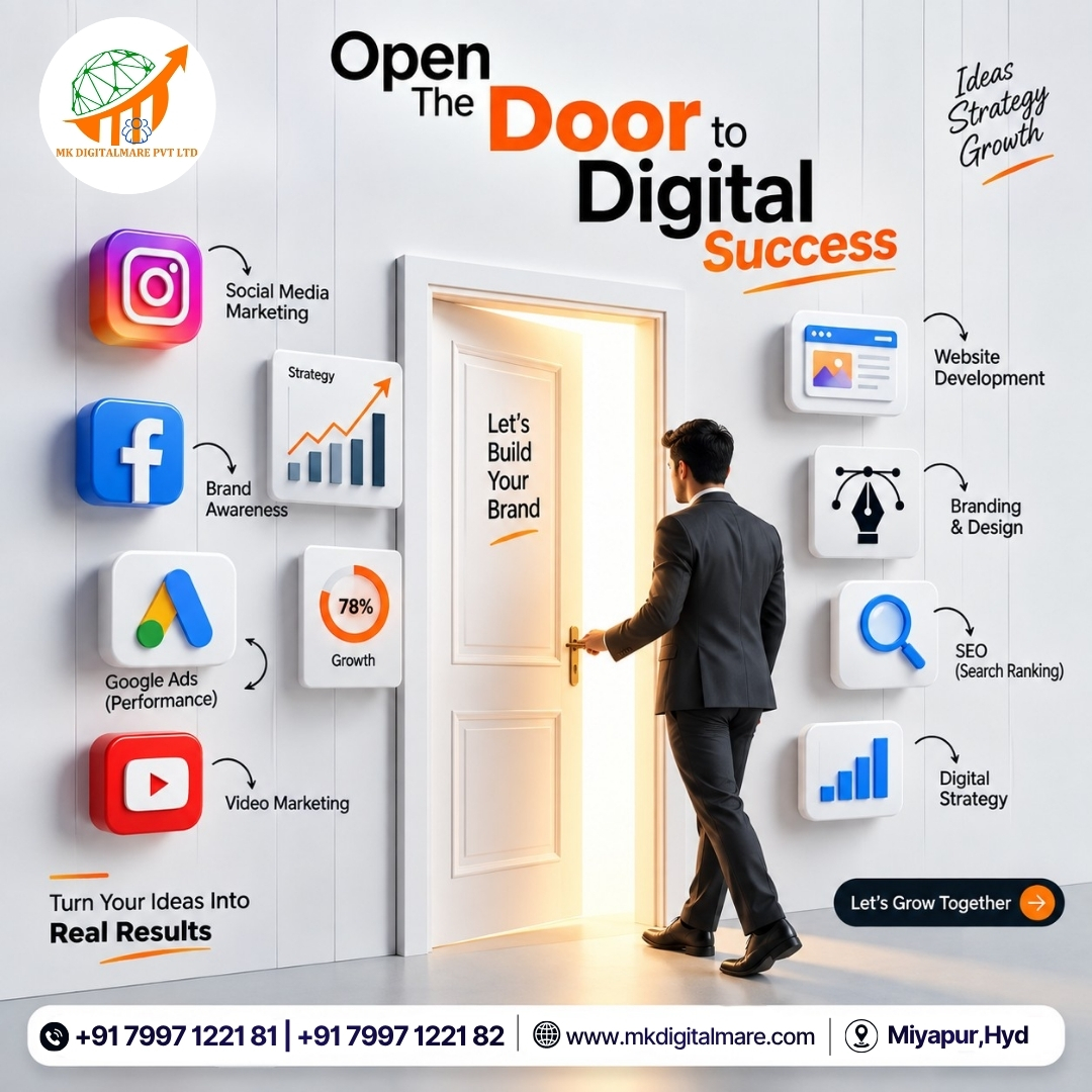 mkdigitalmare's tweet photo. 📱 Boost your brand visibility, reach the right audience, increase engagement &amp; grow your business online. 📈✨
📞 +91 79971 22181 | +91 79971 22182
🌐 https://t.co/RLdUbJVAzT
📍 https://t.co/EmErffmk5u

#smo #socialmediamarketing #digitalmarketing #mkdigitalmarepvtltd https://t.co/kqHc9YVvFH