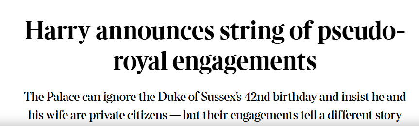 JR42845598's tweet photo. The Times does not mince words on this one....
#harry #Markle