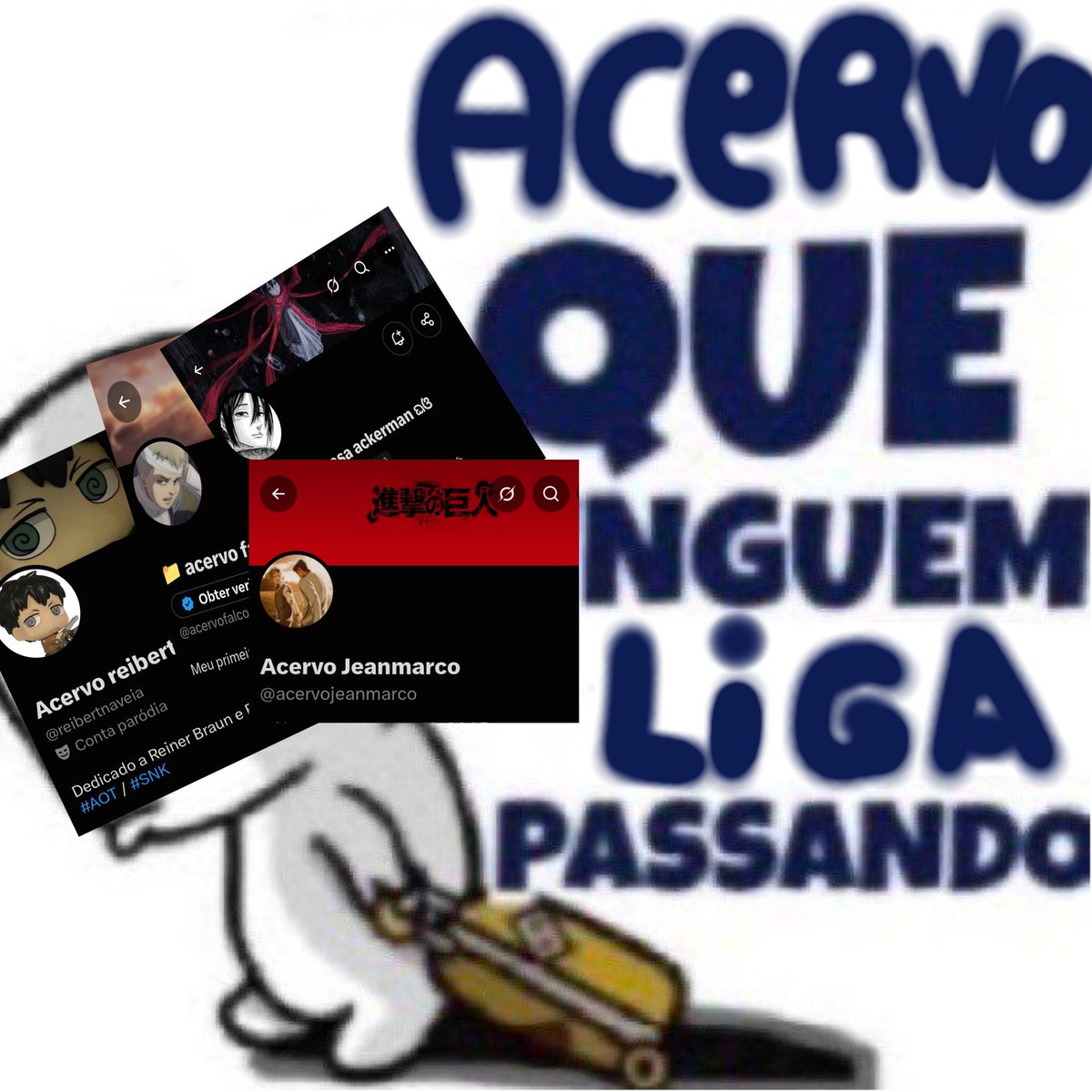 acervojeanmarco's tweet photo. @reibertnaveia Eu tenho um meme que eu amo muito bom pra você postar https://t.co/zZejuRa4WD