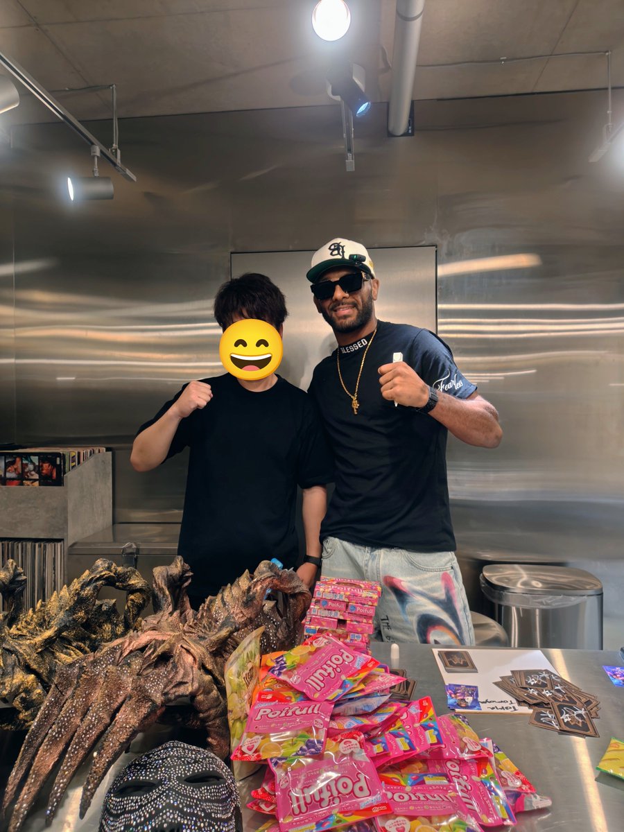 sk_d0603's tweet photo. AJマッキー選手！
本物や…すげえ！ https://t.co/F479iBxDZG