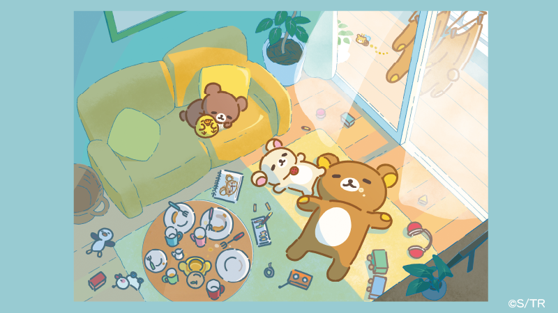 rilakkuma_gyr's tweet photo. おうちでゆっくり過ごすのもいいですね。 https://t.co/07ku07nzKL