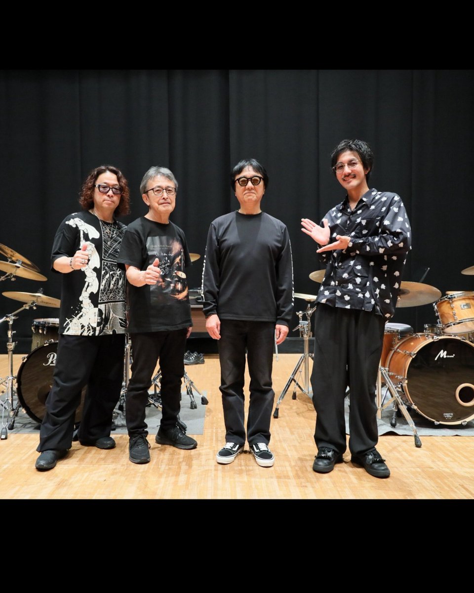 TOSHI_DC_STAFF's tweet photo. 【第120回 Toshi Nagaiドラムクリニック 開催御礼】

Toshi　Nagaiさん
ゲスト講師の山木秀夫さん
神田リョウさん

設営にご協力くださいました
Mdrums　堀内誠さん
a.k.a emj　延命寺さん

ご参加いただいた皆さま

都城まちづくり株式会社さま

うえのぞのドラム教室
上之園謙治先生

そして支えてくださる皆さまに
心より感謝申し上げます🙂‍↕️✨

ご参加いただいた皆さま
そして支えてくださる皆さまに
心より感謝申し上げます🙇‍♀️⤵️
