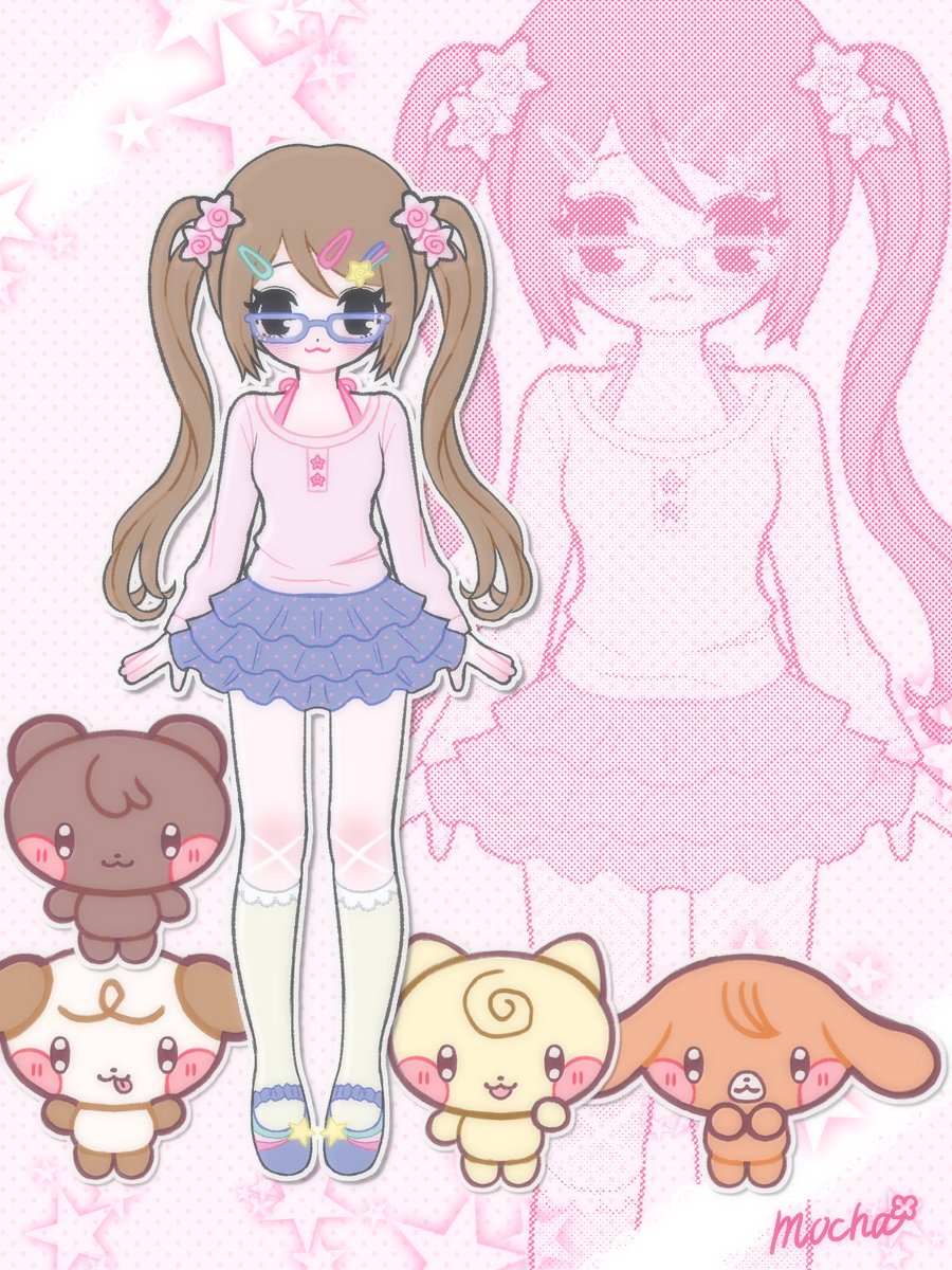 mocha_33_'s tweet photo. 一次創作メイン、女の子やかわいい生き物たちを描いてます💫✨
全反応🔄❤️巡回します！
ぜひ仲良くしてくれると嬉しいです૮ .  ̫ . ა 
︎
#絵描きさんと繋がりたい 
#illustration‌‌ 
#絵柄が好みって人にフォローされたいㅤㅤ https://t.co/rHr1TCtzTi