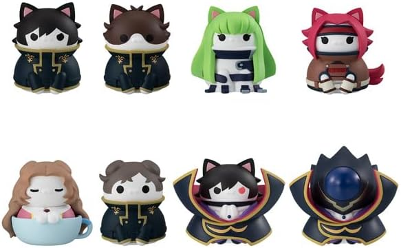 geass_goods's tweet photo. 『コードギアス』のキャラがニャンコ姿に！🐱✨

【MEGA CAT PROJECT コードギアス 反逆のルルーシュ コードギニャス】

かわいくデフォルメされた姿を集めて並べて楽しみたい！

Amazonで予約受付中！
https://t.co/XOZnWvzPPT https://t.co/qefpKC53be