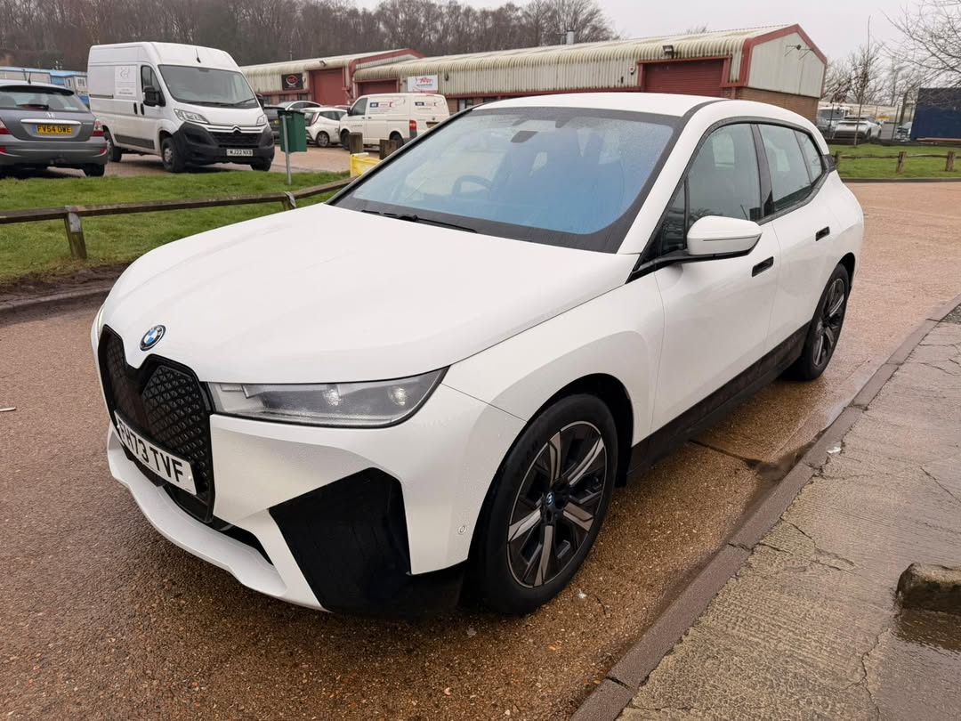 HuiKlisteh's tweet photo. SOLD: Another happy customer’s BMW iX—an electric luxury SUV with dynamic performance, refined comfort, advanced technology, and confident driving. https://t.co/96frPP9Nbq