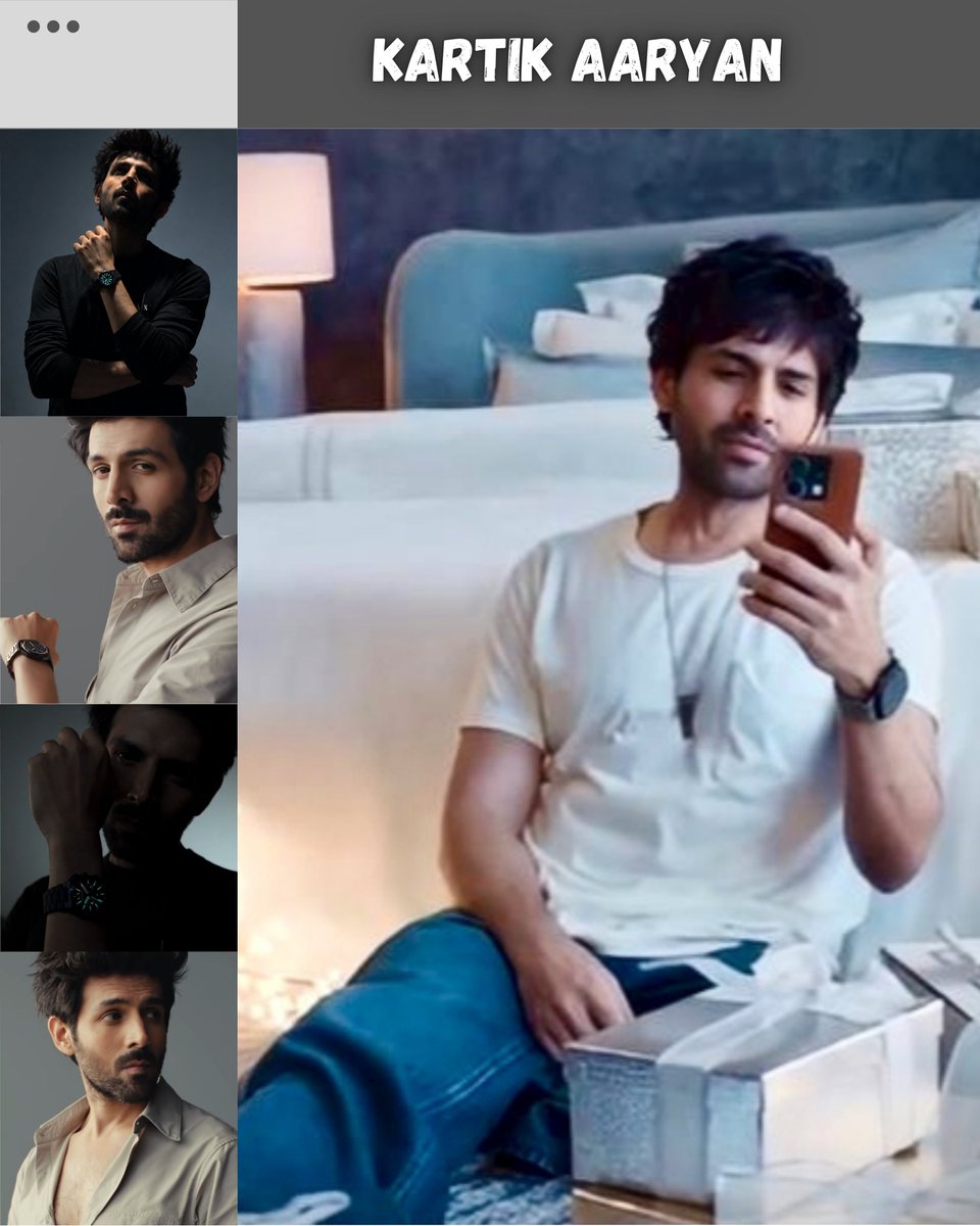 KartikUniverse1's tweet photo. 2 brands serving unlimited good looks♥️
How you manage to look so good in everything that you wear @TheAaryanKartik 😍😍😍
#kartikaaryan #ddecor #ArmaniExchange #kartikaryan https://t.co/LrGuDLByVr