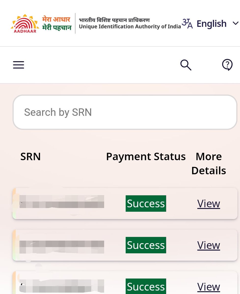 Karthyke's tweet photo. @UIDAI  address update paid thrice. Result  nil.

Do I need to come from vishesh samuday tag for demographic change https://t.co/4aPx62R1sB