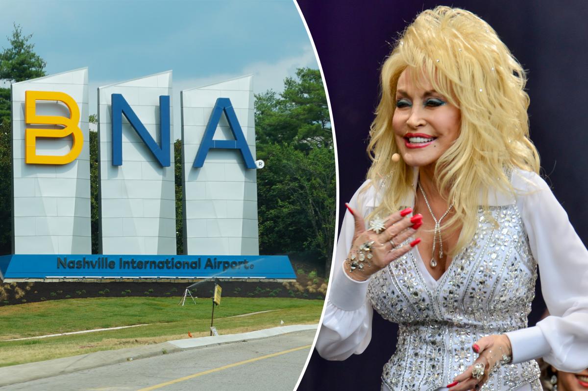 nypost's tweet photo. Nashville airport set to be renamed after Dolly Parton following unanimous vote https://t.co/i9Y72BDcQH https://t.co/82iB47IARf