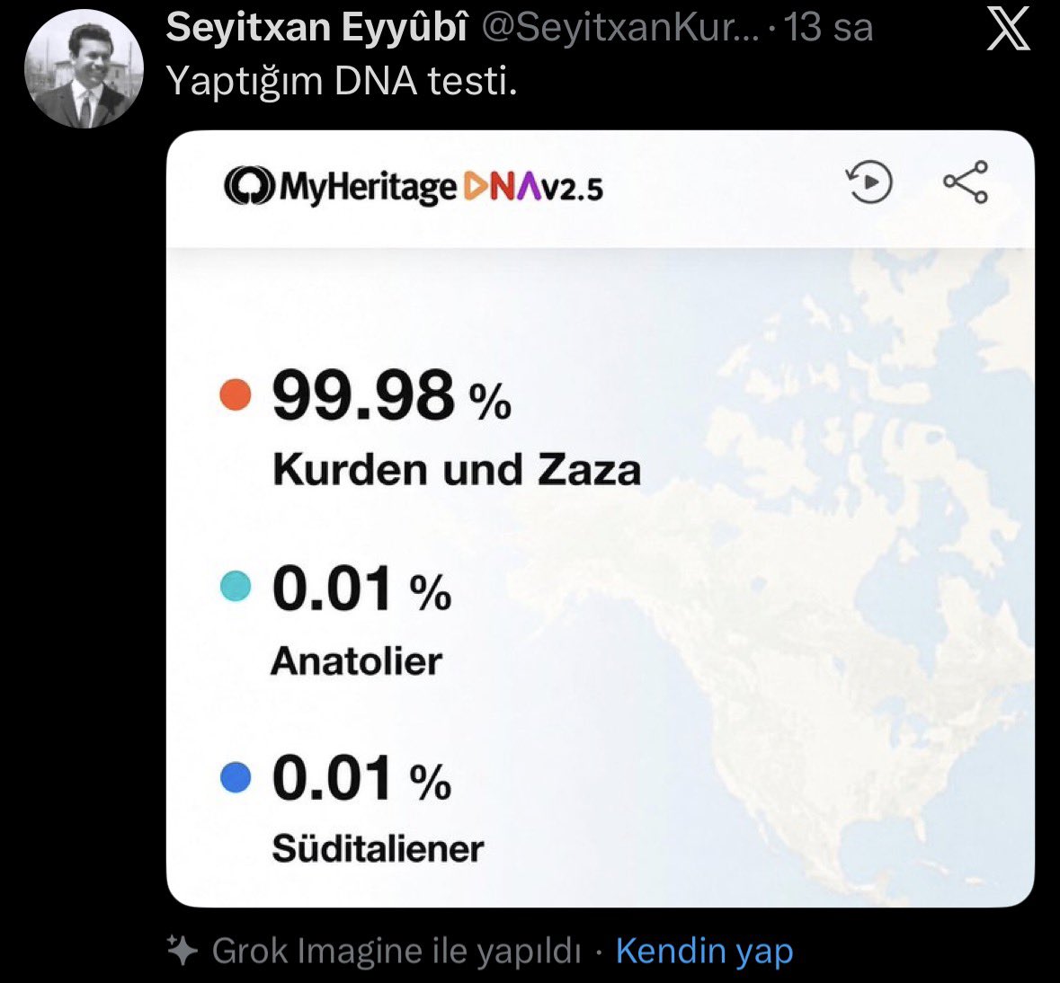 rejturk's tweet photo. Shop ile devlet kuranlar şimdi de yapay zeka ile dna yapıyor kendilerine https://t.co/6o2tvDWbYQ