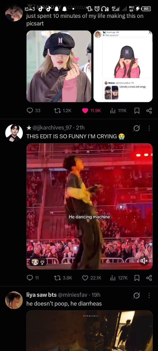 whaaalien0613's tweet photo. @jhscps Armys don't need fanwars to get hit twt 🤷🏾🌚 https://t.co/iEoWMS34O9