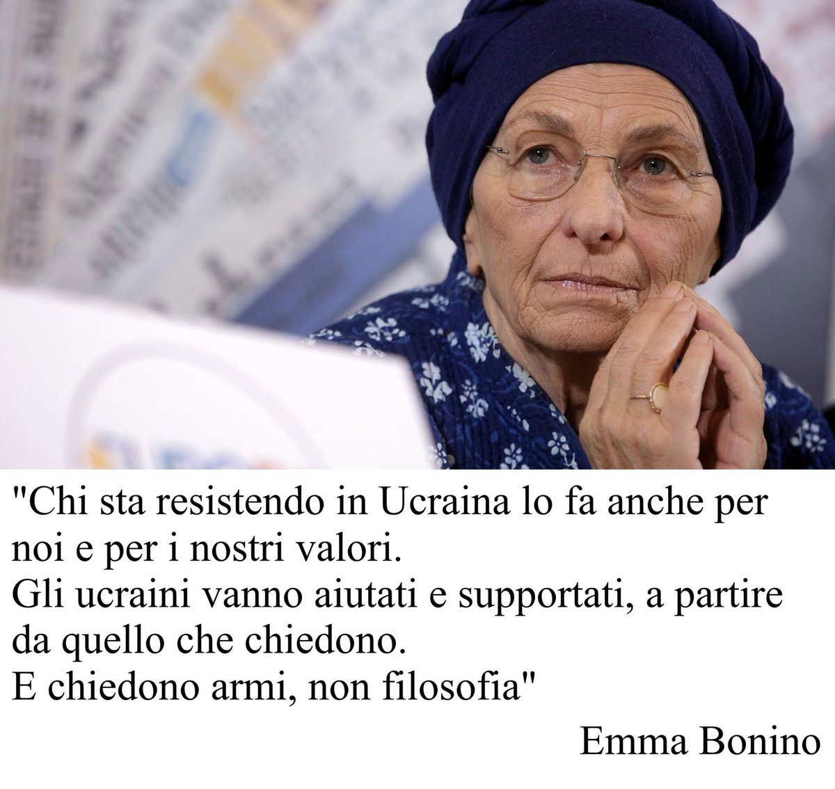 francescoproia's tweet photo. Non ho mai condiviso tutte le sue battaglie ma molte, soprattutto quelle sui diritti civili erano sacrosante.
E quantomeno era una donna con una visione ben chiara di ciò che accadeva nel mondo, queste sue dichiarazioni ne sono la prova.
Buon viaggio Emma. https://t.co/iBmS1lk8yF