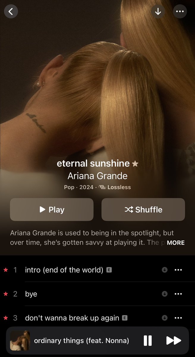 arianapologist's tweet photo. the fact that this is an album that exists and that i can listen to it whenever i want like wow https://t.co/Mw471eNwnq