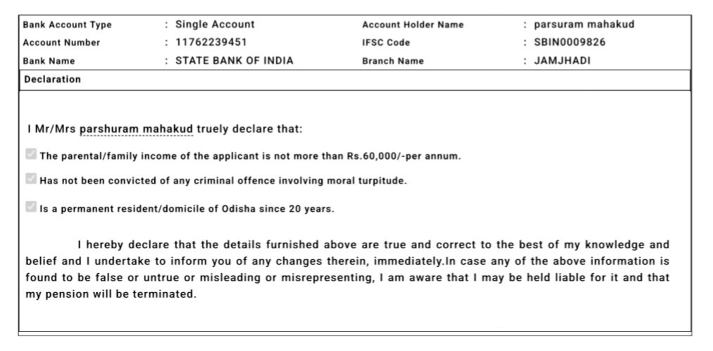 Dillip_Kumar03's tweet photo. pension application is still showing ‘Forwarded to SSSO’ and has not been processed. Kindly look into the matter and direct the concerned authority to take necessary action at the earliest @PaSimulia81385 @dssobalasore @SSEPD2 @CMO_Odisha @DMBaleshwar https://t.co/RUvx2AKizR