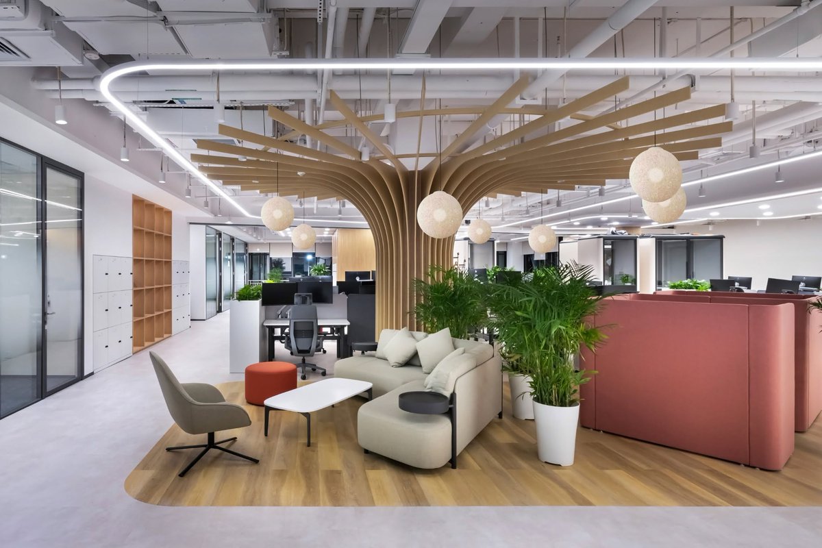 lightspace_news's tweet photo. This design creates distinct visual layers through the use of black linear furniture, red upholstered seating, a curved yellow-green sofa, and grey lounge chairs.
More info: https://t.co/K2o8a70ZFo
Email:info@lightspace.cc
#lightspace #Design #Chair #Sofa #officedesign https://t.co/YRCNl0VxB6