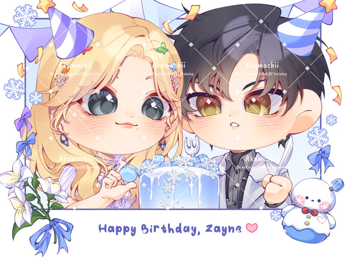 Snowxglow's tweet photo. Happy birthday to my beloved big snowman, Zayne❄. Wishing you always be healthy and happiness be with you. I hope we can spend more time in the future and on your birthday🤍.
Ada yang udah ga sabar mam bday cakenya😆
#HappyBirthdayZayne #Zaynetember #LoveandDeepspace #SnowGlow https://t.co/W2iSDK8BDS