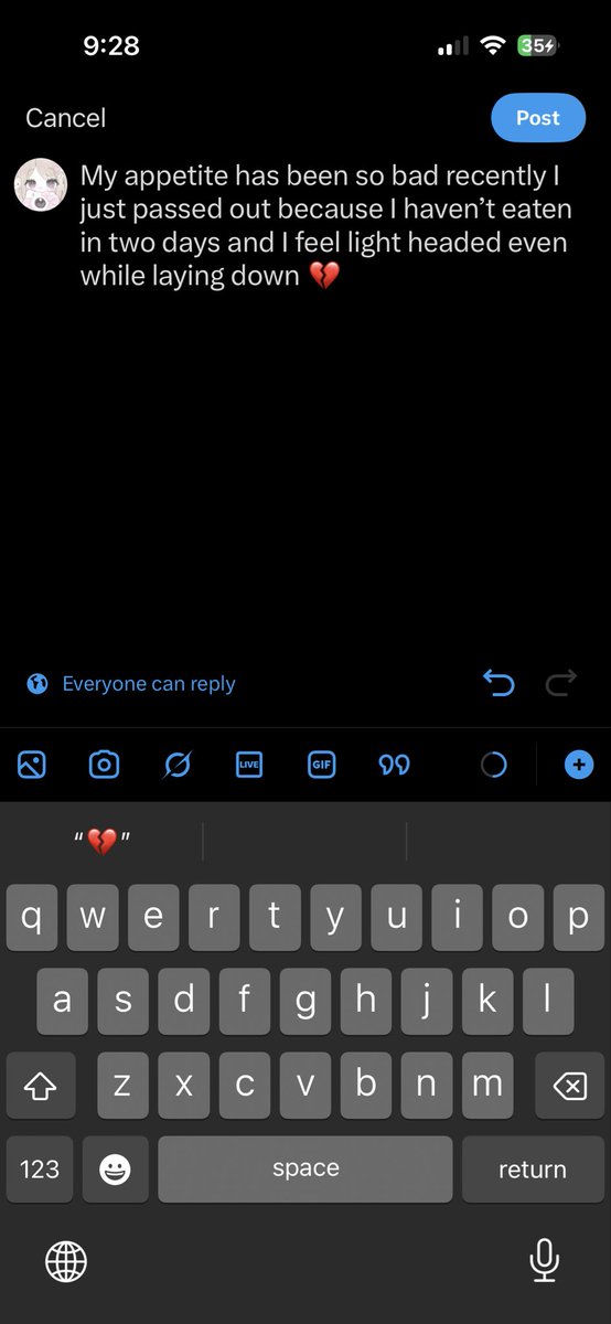 shallow_angels's tweet photo. Maybe I should make a private bc I don’t want to make anyone uncomfortable I genuinely just say shit I think of forgetting I don’t have only five followers anymore 😥 https://t.co/qXvUVelUHb