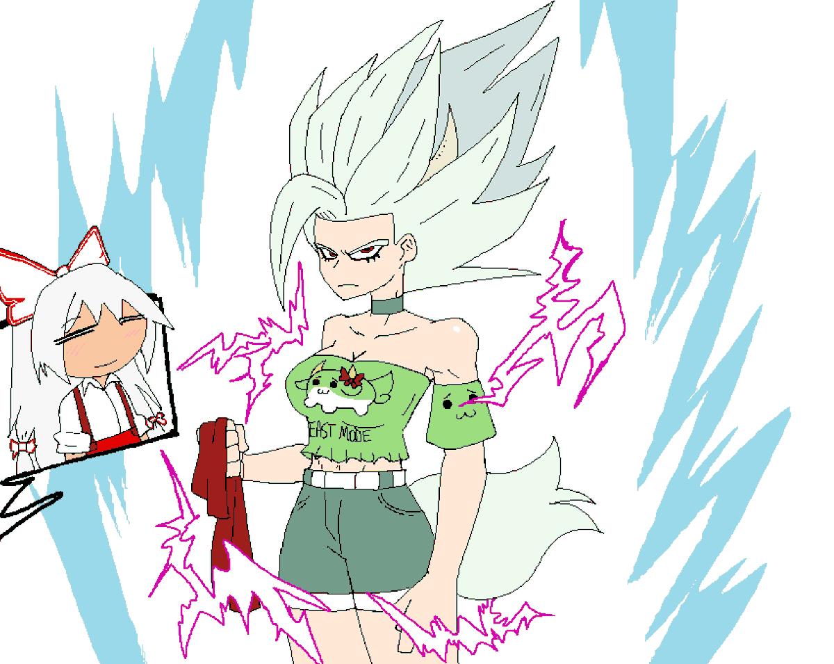 merurukenX2's tweet photo. pierrelucstl's beast mode keine with some... liberties

#touhou #touhouproject https://t.co/1R36s3QWf5