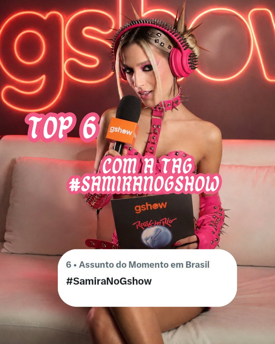 Centralsamira_'s tweet photo. Meus amores! 💗

Obrigada a todos que se dedicaram na tag e estiveram com a gente nessa maratona pela Sami no Rock in Rio! 🥹💋

Vocês foram incríveis! 🫶🏻

#SamiraNoGshow https://t.co/rFddVbEQQA