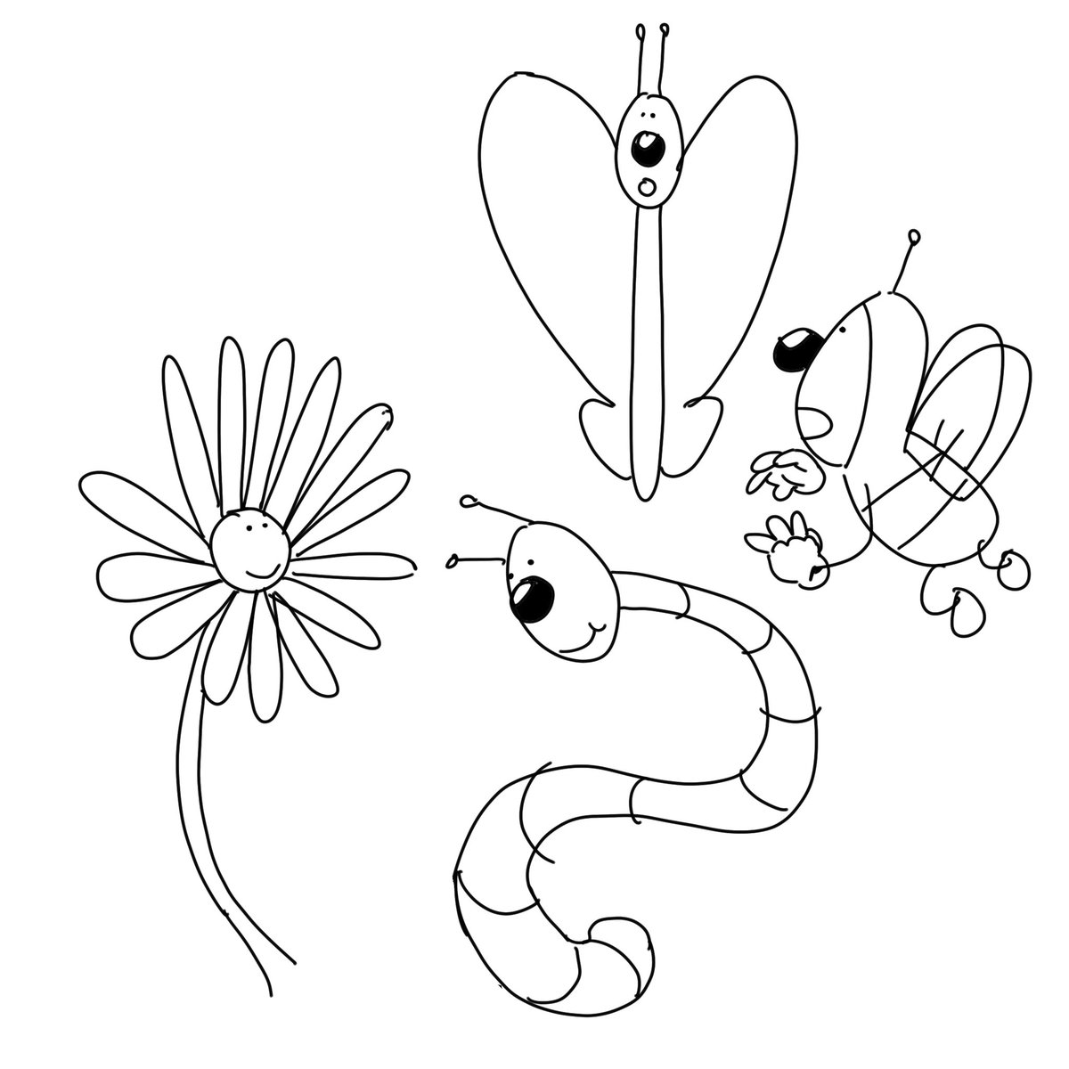 Jami_lool's tweet photo. Lil whimsy doodles 

#doodle https://t.co/qZrEgIbamK