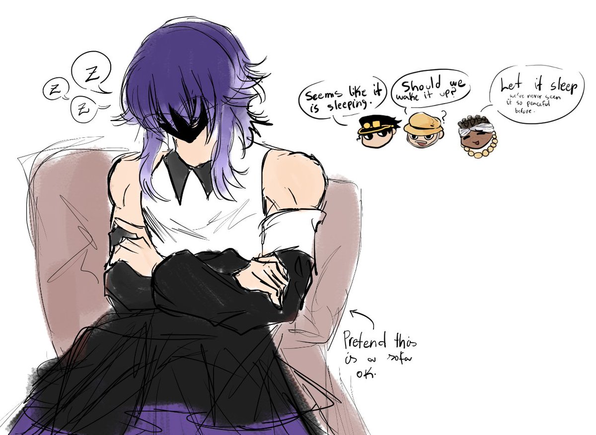 ctstrphbanquet's tweet photo. ok do we accept this doodle of it sleeping
(yes it is just a thing it uses it/its) https://t.co/kV6IWK5m2x