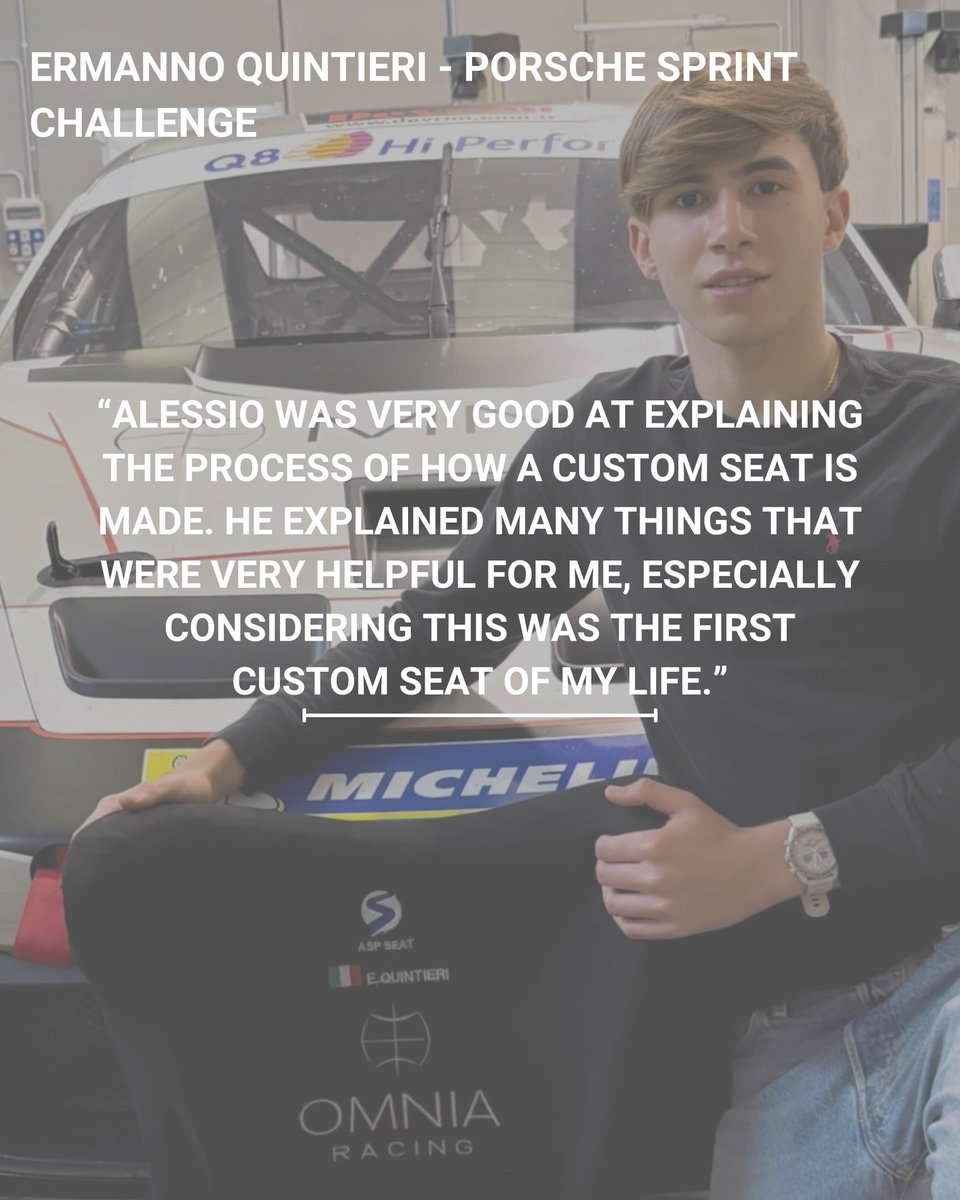 LiviaImper5smv's tweet photo. The right seat fit isn’t just about comfort—it’s about building strong foundations: correct driving position, safety and FIA compliance, and confidence on track. ASP Seat guides junior and new drivers from the start. https://t.co/8fsoL5Pywc