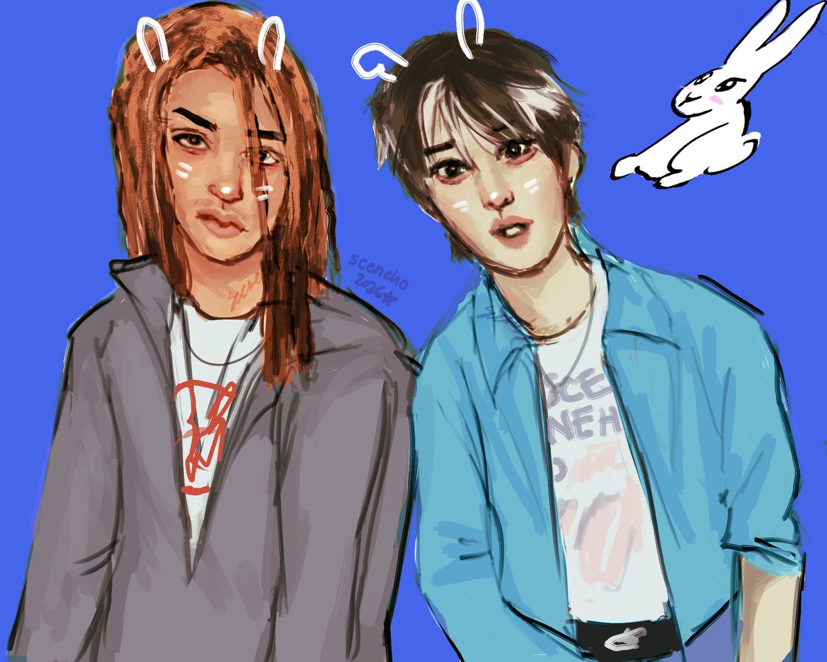 777rottn's tweet photo. two bunni 🐰 #che #leeknow https://t.co/1deMbynbGl