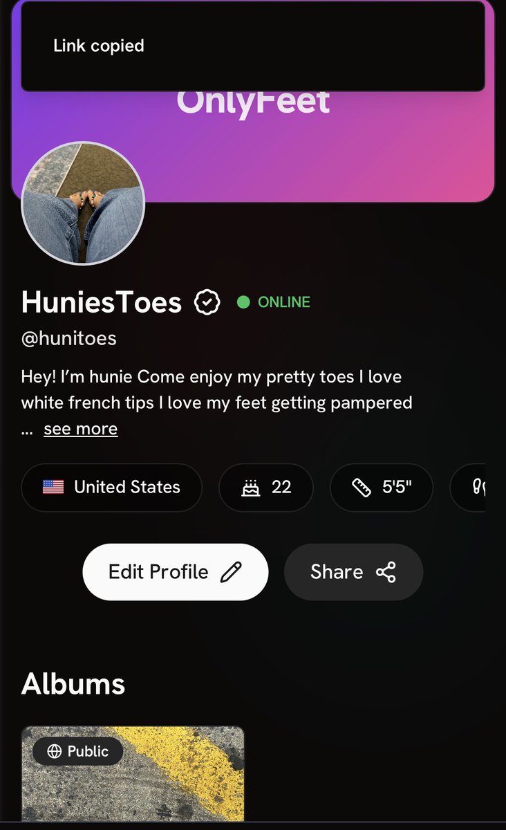 hneypot_'s tweet photo. https://t.co/UmTtcKQWdJ
Hey baby! Subscribe to my onlyfeet and request a private photo 💋👣 https://t.co/AG3ktOA9Hg