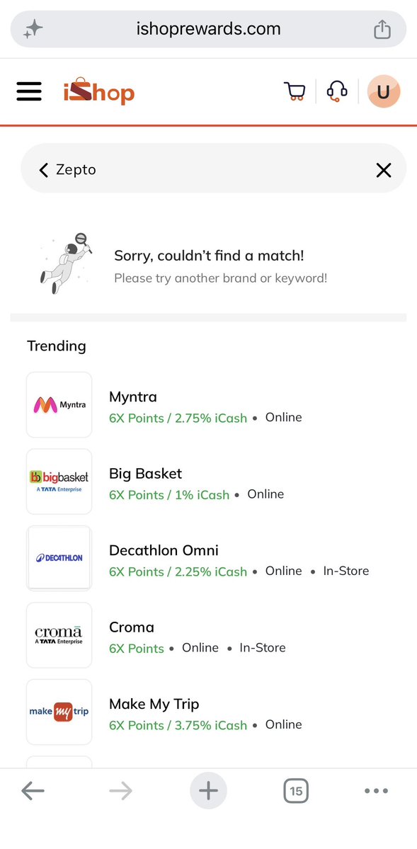 udit78's tweet photo. Icici ishop EPM - Amazon Shopping vouchers also gone now & Zepto which showed up last month gone again
#ccgeeks you experiencing the same?
#epm #ishop #creditcard https://t.co/LnRx8yGO1l