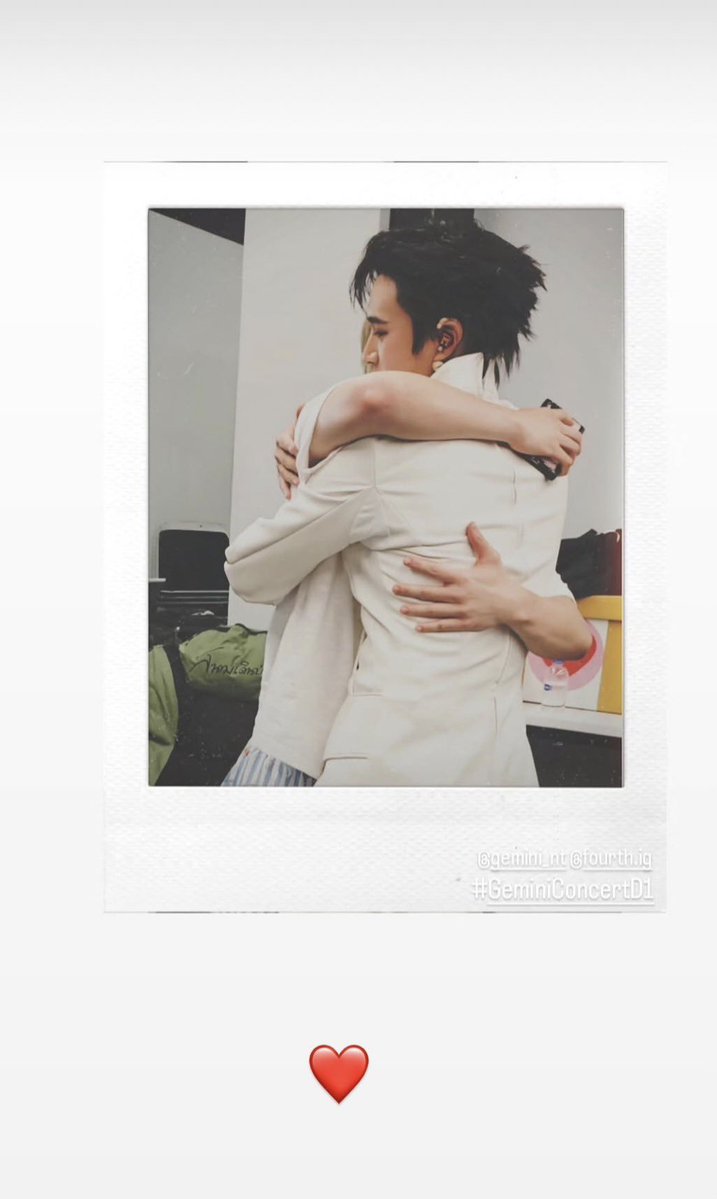 ForSupFourth's tweet photo. Big Hug ❤️
GEMINI START THE ADVENTURE
#GeminiConcertD1
#GeminiFourth #เจมีไนน์โฟร์ท

2026-09-05
[Update Story IG] cha_ohm

@tawattannn
#Fourthnattawat #โฟร์ทณัฐวรรธน์ https://t.co/5sKskUUbRs