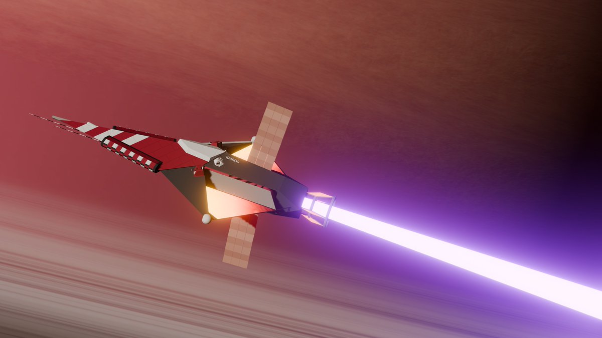 Cyto_Mech's tweet photo. An Oceanid-class corvette in atypical livery colors makes a burn near the rings of Diapason Af https://t.co/ZfjqE5Di8W