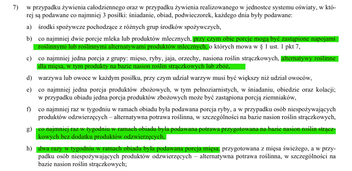 lkwarzecha's tweet photo. Rozporządzenie @MEN_GOVPL o żywieniu w szkołach zostało przygotowane pod dyktando organizacji takich jak Rodzice dla Klimatu czy Green Rev - organizacji kierujących się ideologicznymi przesłankami prozwierzęcymi i ekologistycznymi. 
Pomijam już to, że tak szczegółowe wytyczne dotyczące posiłków w szkołach, jak te z rozporządzenia, są przejawem drastycznego przeregulowania polskiego państwa. 
Ale wytyczne z rozporządzenia są skandaliczne. Zamiast normalnego jedzenia, wchodzą ofensywnie "alternatywy roślinne", a mięso - uwaga - ma być podawane nie "CO NAJMNIEJ dwa razy w tygodniu", ale jedynie "DWA RAZY w tygodniu". 
Pani Nowacka to wyjątkowy szkodnik, a jej potężne intelektualne deficyty widoczne są w zasadzie w każdej jej wypowiedzi. Tutaj jednak jest coś gorszego, bo ta regulacja uderza po prostu w zdrowie dzieci.