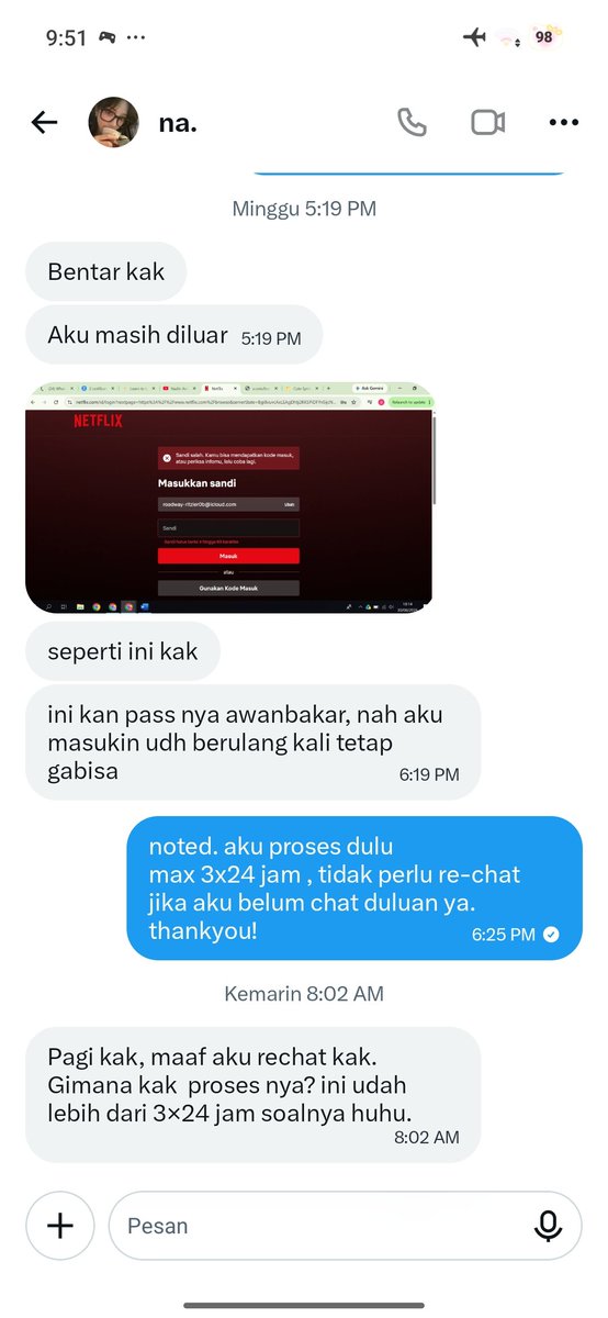 zholushei's tweet photo. dan aku memutuskan untuk ambil alih akun ini di karenakan banyak yang terugikan sama seller dan aku gak mau banyak korban lagi kedepannya ( bisa di lihat beberapa bukti dari beberapa buyer yang menanyakan garansi tetapi gak ada respon sama sekali ) https://t.co/VrlXDBJFpt