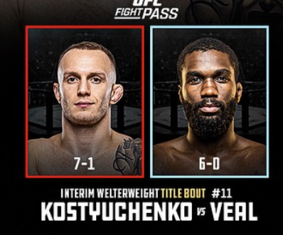 MerrabiMedia's tweet photo. Prospect vs prospect for the welterweight belt!! Lets go!! #CFFC160 https://t.co/IMyjvtYpmC