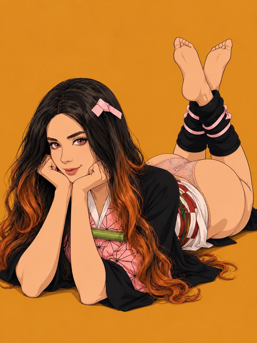 Ghost_Grudge77's tweet photo. When a Nezuko cosplayer becomes an illustration. https://t.co/GjqSButCSX