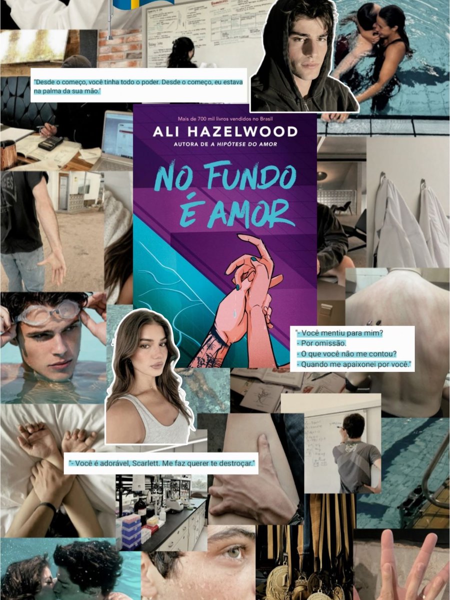 prince2rose's tweet photo. No Fundo É Amor, de Ali Hazelwood, ganhará adaptação pela Netflix. Ansiedade para ver Scarlett e Lukas ganhando vida e torcer para que o romance seja bem adaptado. https://t.co/ymhQ9SCREF