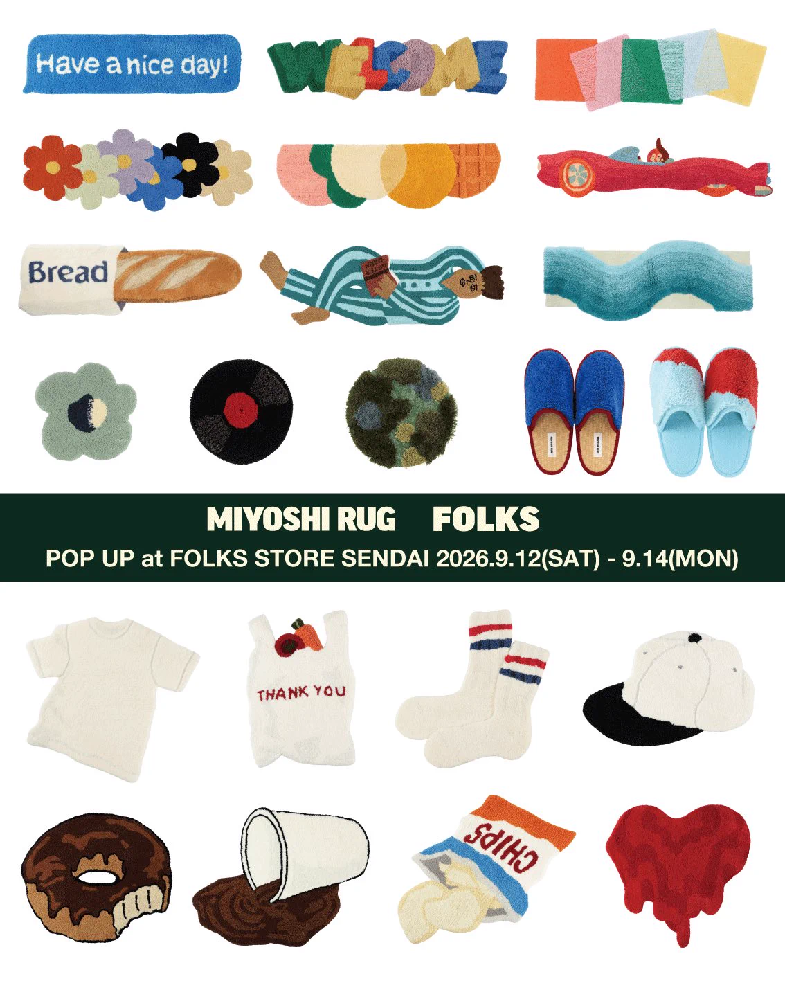 MIYOSHI RUG / EVANS (@miyoshirug) / X