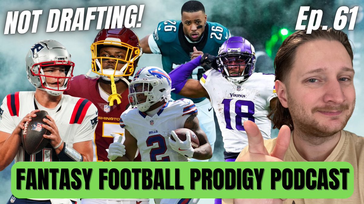 NFLasap's tweet photo. 3 Players I'm NOT Drafting! 🙅‍♂️🔥🏈

POD: https://t.co/7g2qlgN60I https://t.co/dZvwAsOklv