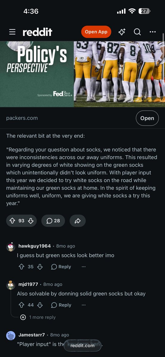 Packingcheese27's tweet photo. @kcpackers10 @packers https://t.co/cjqlxYSBAr
