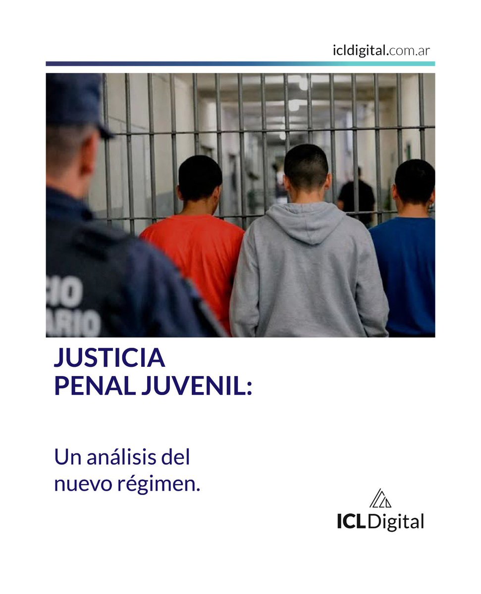 Icl_digital's tweet photo. JUSTICIA PENAL JUVENIL: UN ANÁLISIS AL NUEVO RÉGIMEN

✍🏾 Nota completa: https://t.co/poebeQbYhK https://t.co/akVqFRbtR4