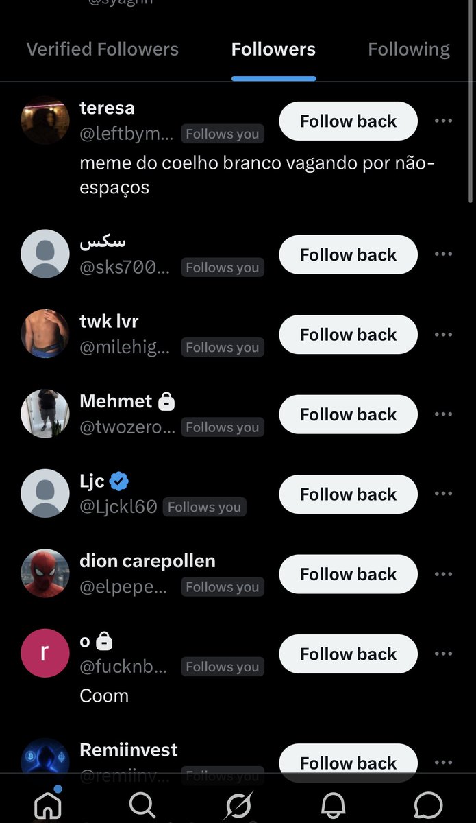 syagnh's tweet photo. @crazywegroboy like nigga these 10 guys followed me after that https://t.co/50JcZlmldf