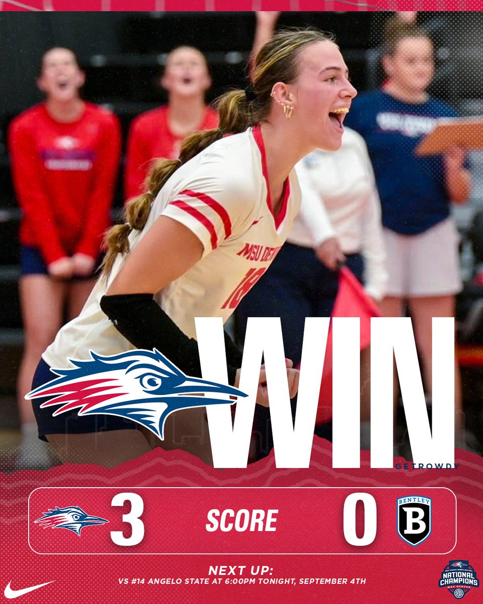 MSUDenverVB's tweet photo. back to your regularly scheduled program 

#GetRowdy🔴🔵 https://t.co/foXLxzXhCT