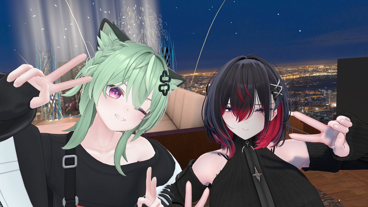borasan2310's tweet photo. 昨日はまだできてなかったので4人合同の誕生日インスタンスを立てていただきました🌟
改めてがーなさん、しましさん、まかさんお誕生日おめでとうございます㊗️ https://t.co/d7u9yALqbO