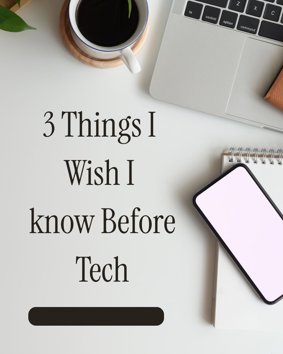 MercyTAkinola's tweet photo. Starting a Tech journey can feel overwhelming, but remember:

1️⃣ You don’t need to know everything at once.
2️⃣ Don’t compare your journey with others.
3️⃣ Consistency beats rushing.

You’re not behind. Keep learning, showing up, and growing. 🚀

Day 9 ✔️
@TechCrush.pro

#TechCrush https://t.co/6ByFsTFy7Y