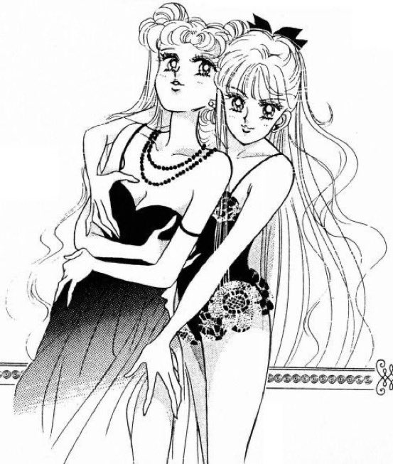 FataIYuri's tweet photo. very confused why Haruka is here when Usagi is literally Sailor Moon’s bisexual icon 😭 https://t.co/V7L0rfPDqG