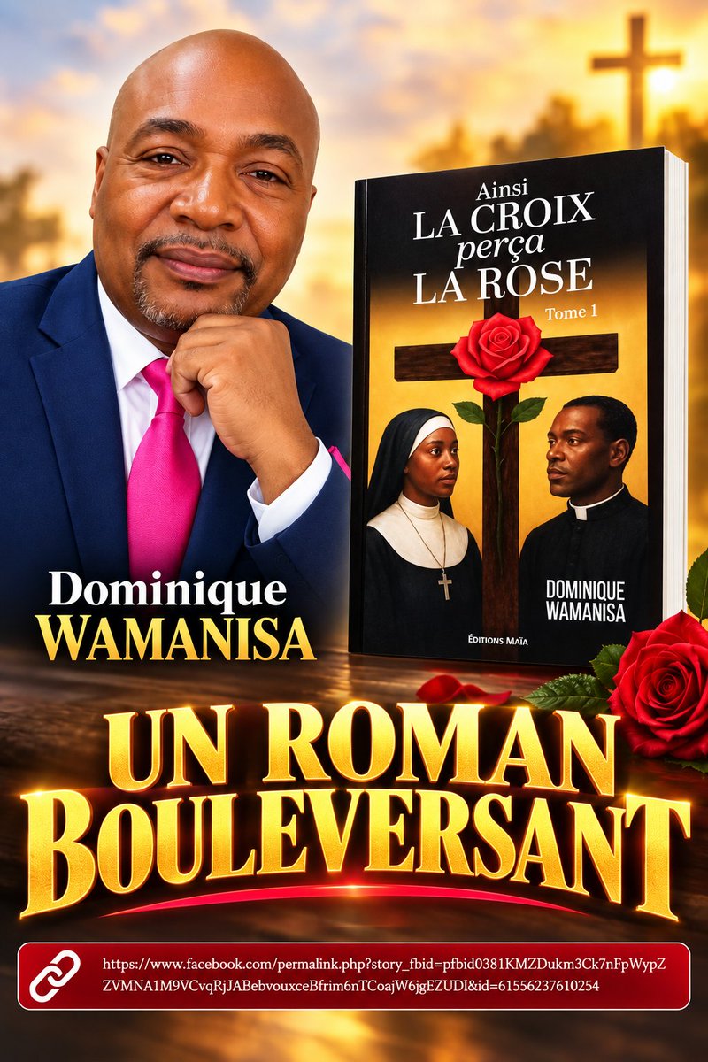 WamanisaD's tweet photo. Bonjour à tous. Mon roman Ainsi la croix perça la rose  vient de paraître.
 
Cliquez sur ce lien pour le découvrir :
https://t.co/S7BGPobBo0 https://t.co/OUE15z3JIT